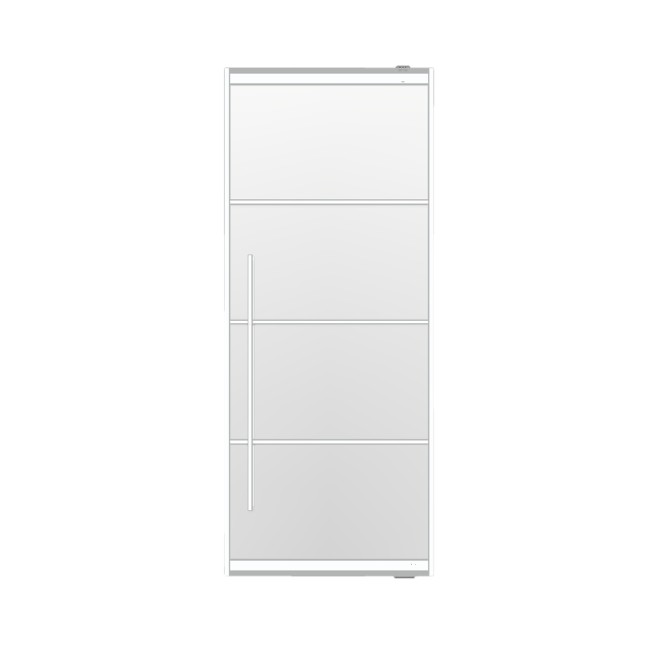 Skantrae SlimSeries Alu - Dubbele Metalen Taatsdeur Wit